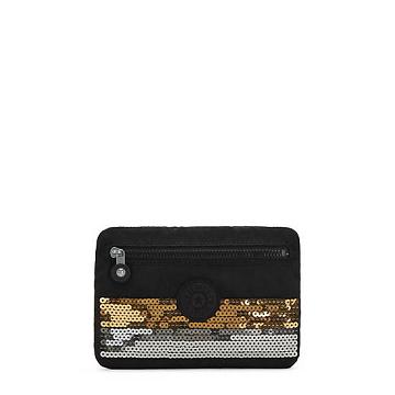 Kipling Rumi Slim Case Bags Black Retro Sequins | CA 2170SG